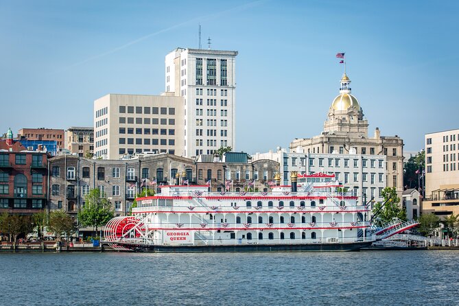 90-Minute Savannah Riverboat Sightseeing Cruise - Bar & Grille on the top deck: planning for drinks and bites