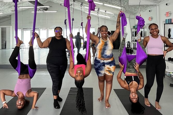 Aerial Yoga in Savannah - Price and what $60 actually gets you