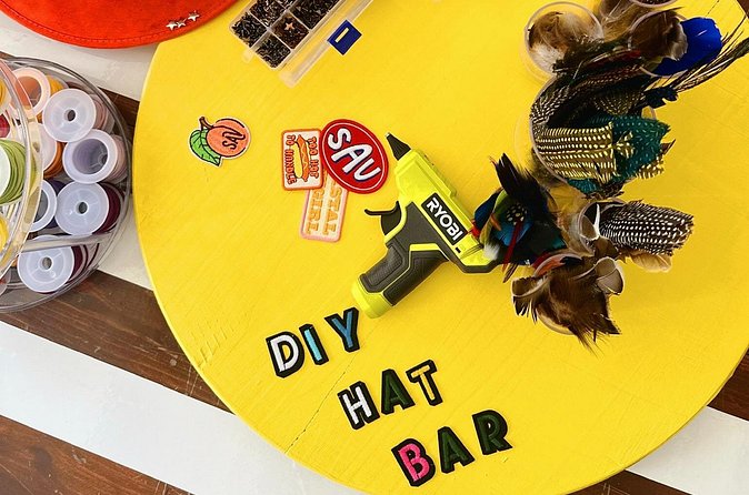 DIY Hat Bar Experience in Savannah - How to plan your Savannah day around it