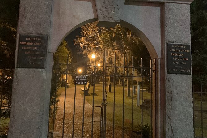 Ghosts of Savannah Self-Guided Haunted Audio Tour App/EMF Reader - Wright Square’s Hanging Square Legend and Tomochichi and Alice Riley (Stop 3)