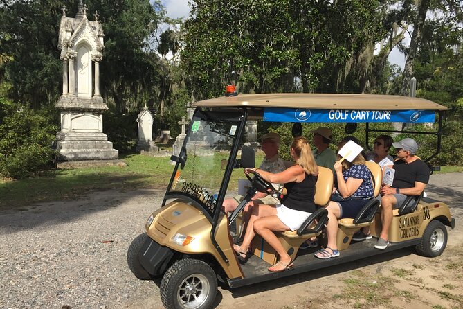 Golf Cart Tours, Bonaventure Cemetery Savannah Cruzers - Bonaventure Cemetery on Four Wheels: Why This Tour Works