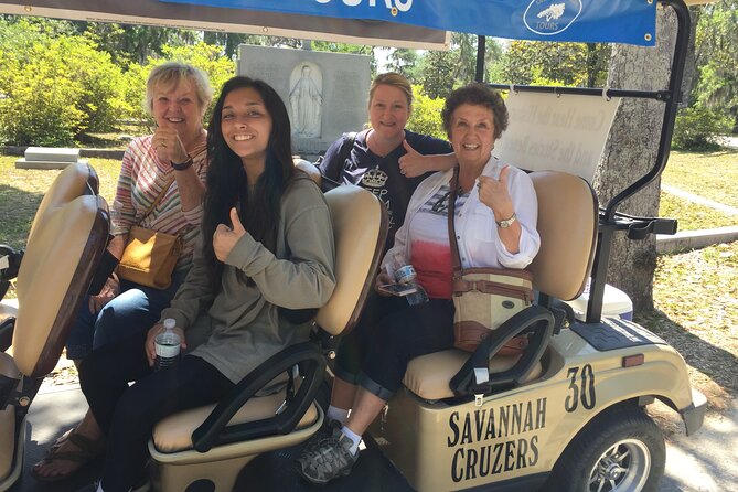 Golf Cart Tours, Bonaventure Cemetery Savannah Cruzers - Seats, Kids, Pets, and Mobility: Who This Tour Really Fits