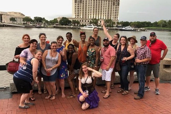 Haunted Savannah Booze and Boos Ghost Walking Tour - River Street Start: Setting the Mood Before the Haunting Gets Loud