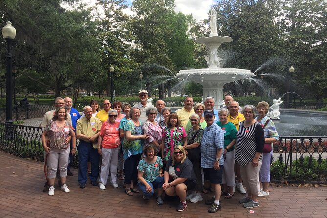 Heart of Savannah History Walking Tour - 2hr - Sorrel Weed House area: gray brick walls and fingerprints