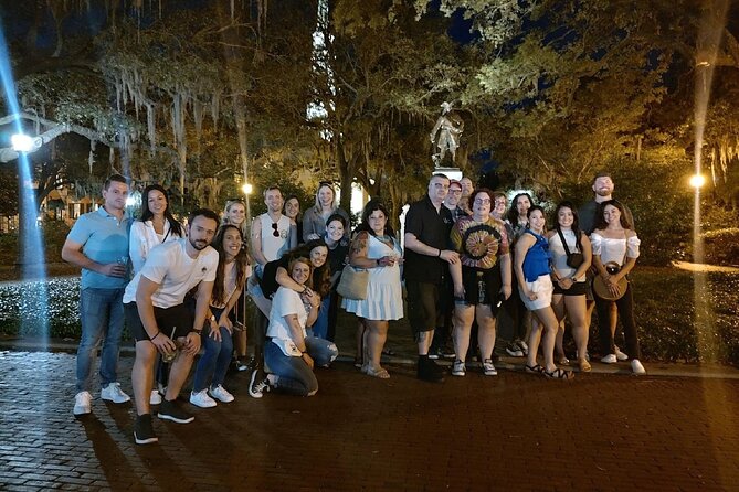 Hell Cat Ghost Tour - Savannah's Haunts and Horror - Why Columbia Square Sets the Mood for a Savannah Night