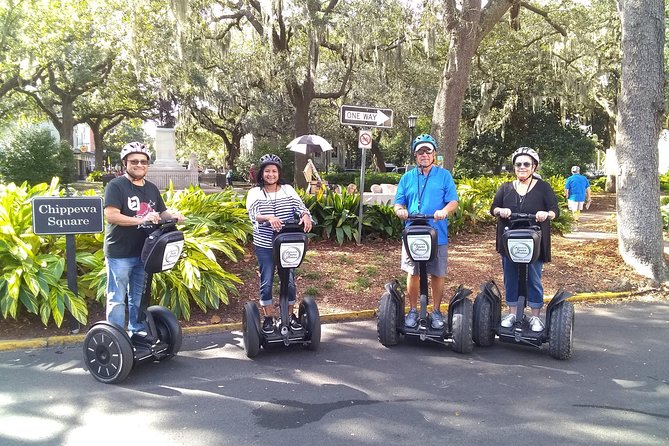 Movie Locations Segway Tour of Savannah - Meeting at 502 E Broughton St and getting Segway-ready fast