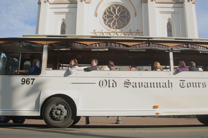 Narrated Historic Savannah Sightseeing Trolley Tour - Chippewa Square and the downtown anchors you’ll want to revisit