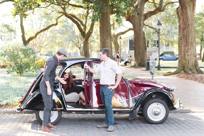 Private Historic Savannah Tour in a Vintage Citroën - Price for Two, but the Real Value Is the Private Pacing