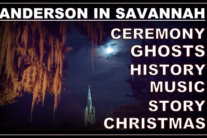 Private Savannah Ghost Walks with The Founder - Savannah Historic District: the mossy oak canopy and the flagship stop