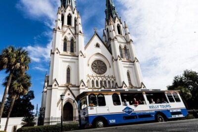 Savannah: 1.5-Hour Guided Trolley Tour with Shuttle Service - Getting On Board: Meeting Point and Shuttle Setup