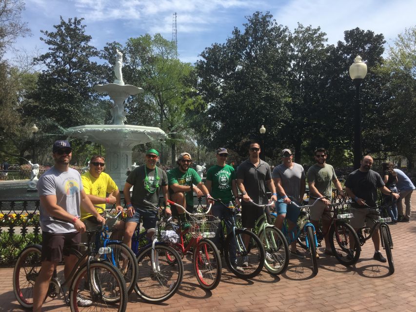Savannah: Historical Bike Tour with Tour Guide - Where the tour ends and how you keep exploring afterward