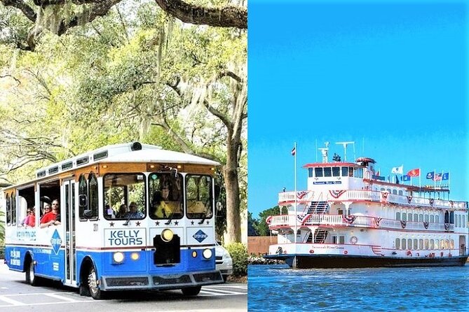 Savannah Land & Sea Combo: City Sightseeing Trolley Tour with Riverboat Cruise - The 90-Minute Trolley Loop: Historic Squares, Victorian Streets, and River Street