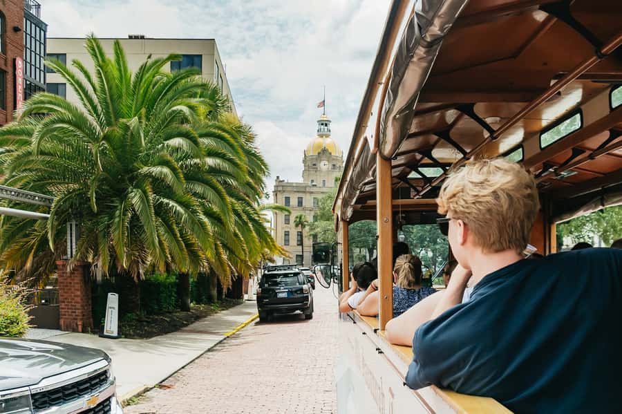 Savannah: Old Savannah Tours Historic Overview - Cobblestone Streets, Moss-Draped Oaks, and How the Ride Works