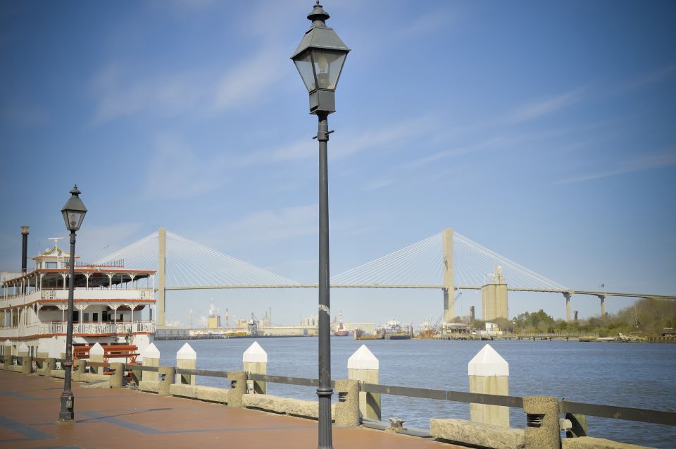 Savannah: Riverboat Narrated Harbor Sightseeing Cruise - The route and the stops: River views now, Old Fort Jackson next