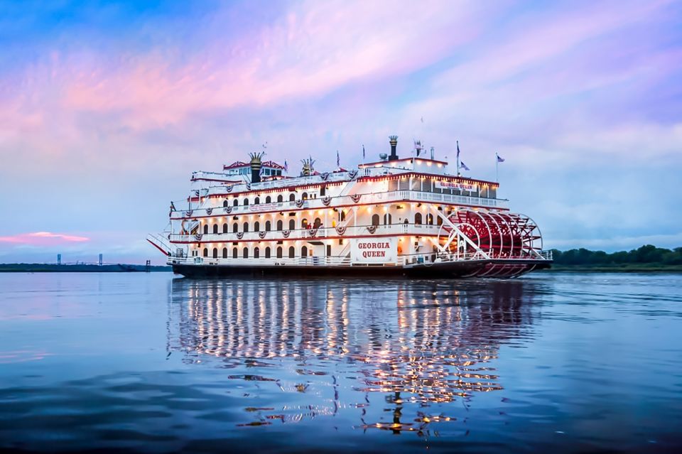 Savannah: Riverboat Sunset Cruise - Live Music and DJ Energy: Dancing on Multiple Decks