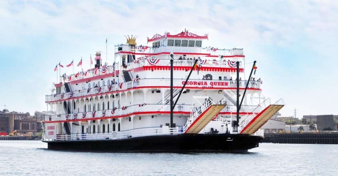 Savannah: Sightseeing Lunch Cruise - Getting on Board at 9 East River Street Without Losing Time