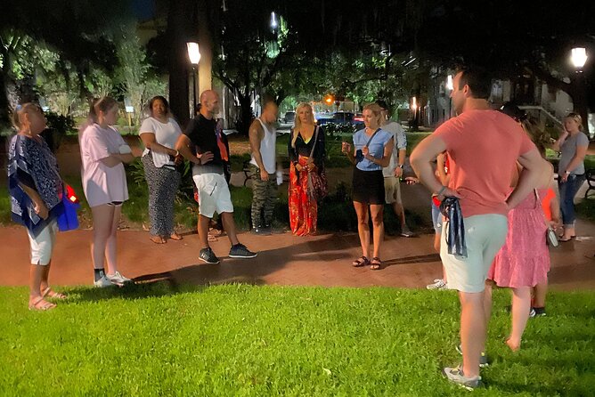 Savannah's 13 Ghosts, Voodoo, Murder & Mystery Tour - Meeting at Monterey Square and planning your comfort