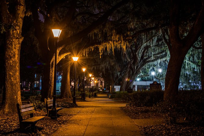 Savannah's Local Lore Ghost Tour - Stop 1: Historic District Story Stops From the Trolley Window