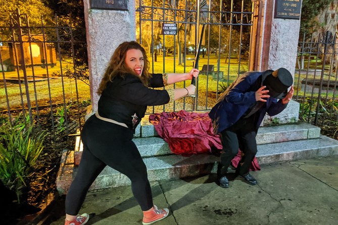 True Crime Pub Crawl - the Original Savannah Murder Tour - Colonial Park Cemetery: the spooky landmark, handled with care